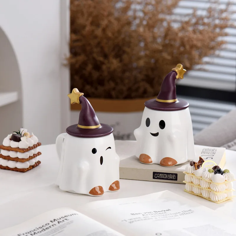

2023 New Easter Cartoon Ceramic Cup Cute Water Cup Office Coffee milk Ceramic Cup Mug