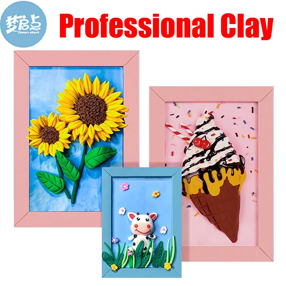 

Глина полимерная супер светильник, глина для моделирования DIY, слайм, мягкий Интеллектуальный пластилин, обучающие игрушки для детей, 500