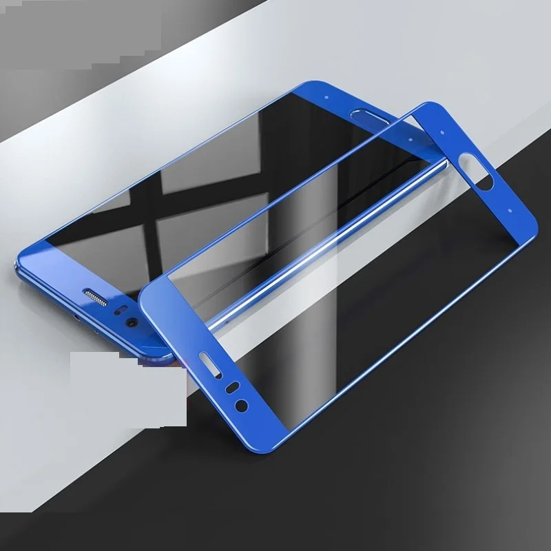 

For Honor 9 glass tempered Huawei honor 9 screen protector full cover blue protective film RONICAN Huawei honor9 tempered glass