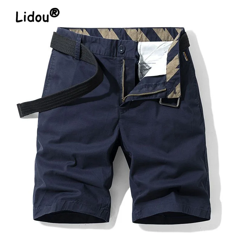 High-grade Shorts, Summer Casual Pants, Middle and Young Men's Trousers, Summer Loose Straight Sleeve, Five-point Men's Short