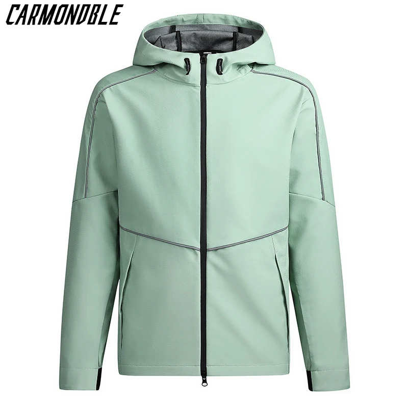 CARMONDBLE MTB модные топы на молнии мужская велосипедная куртка одежда для горного