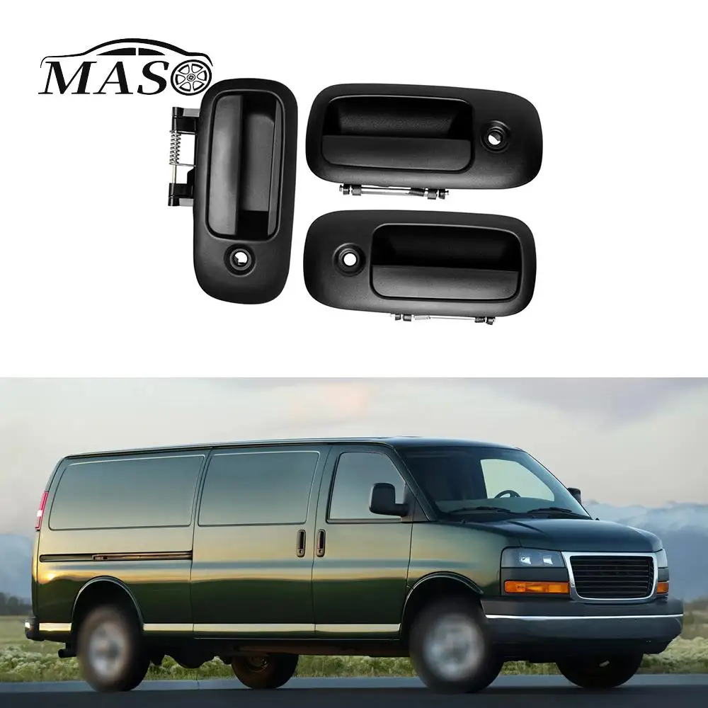

3 шт. внешняя ручка двери для Chevrolet Express GMC Savana 1500 2500 1996 1997 19998 1999 2000 2001 2002 2003-2009