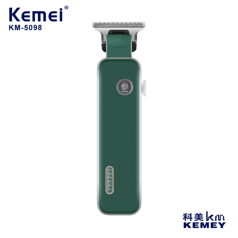 

Kemei Usb Mini Professional Beard Trimmer And Hair Clipper Led New Design Rechargeable Hair Clippers For Men KM-5098