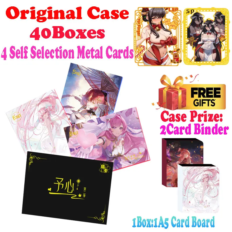 Оптовая продажа 2024 новейшая коллекционная карта размеров Yuxin 2 A5 История богини