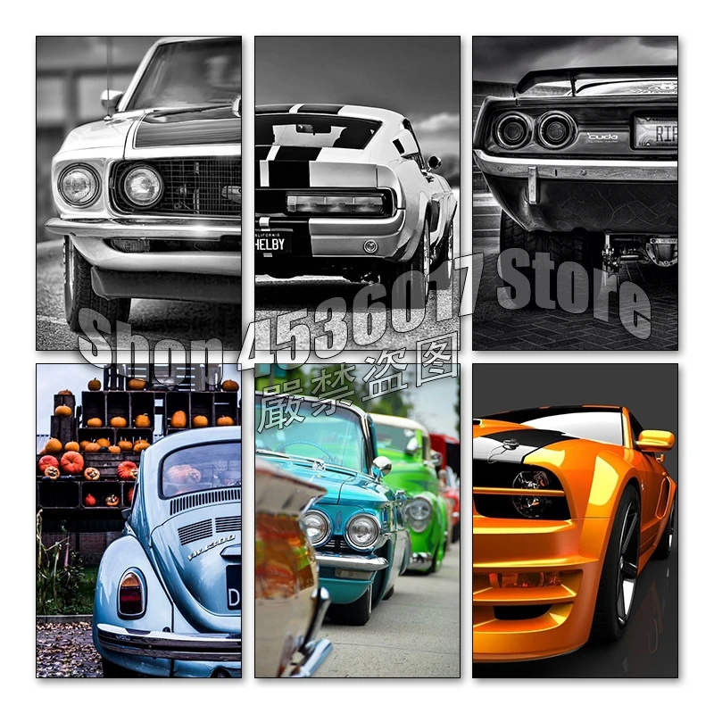 

Автомобиль 5d Сделай Сам алмазная живопись Набор для вышивки крестиком Алмазная вышивка мозаика полный семейный подарок украшение своими руками モンドンドンドンド