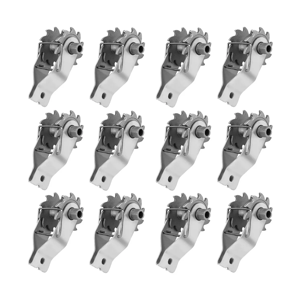 

Electric Fence Wire Strainer, 12PCS Heavy Duty Inline Wire Tensioner, Wire Ratchet Tensioner for Electric Fence