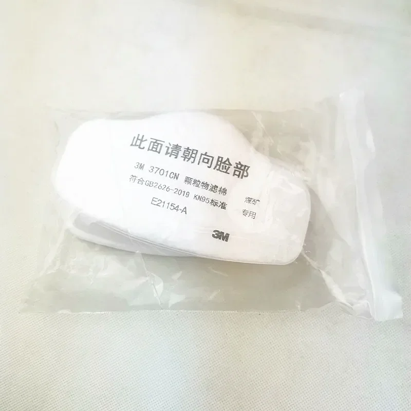 3M 3200 Mask+10Pcs 3701 Filter Gas Mask Prevent Dust Suitable For Industrial Truction Pollen Haze