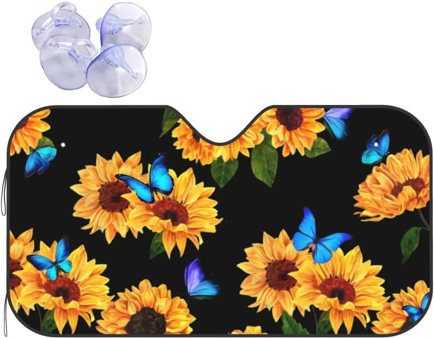 Складной солнцезащитный козырек