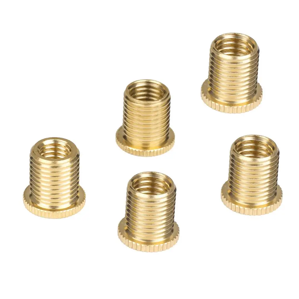 

5pcs Aluminum Alloy Gear Knob Thread Adapter Nuts Insert Set M10x1.5