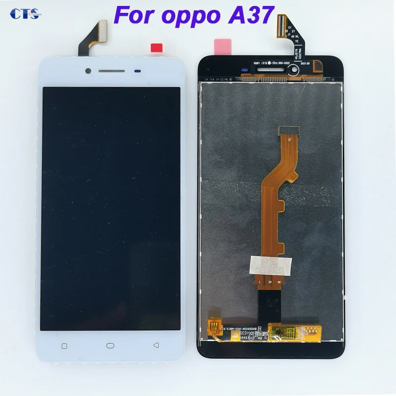 ЖК-дисплей 5,0 дюйма для Oppo A37, дигитайзер сенсорного экрана для Oppo A37f, A37fw, A37m, экран в сборе, сменная деталь