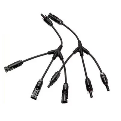 

1 Pair 3 Branch Solar Panels Connector Parallel Connection Branch 1 To 3 Type Male & Female Solar System Accessories