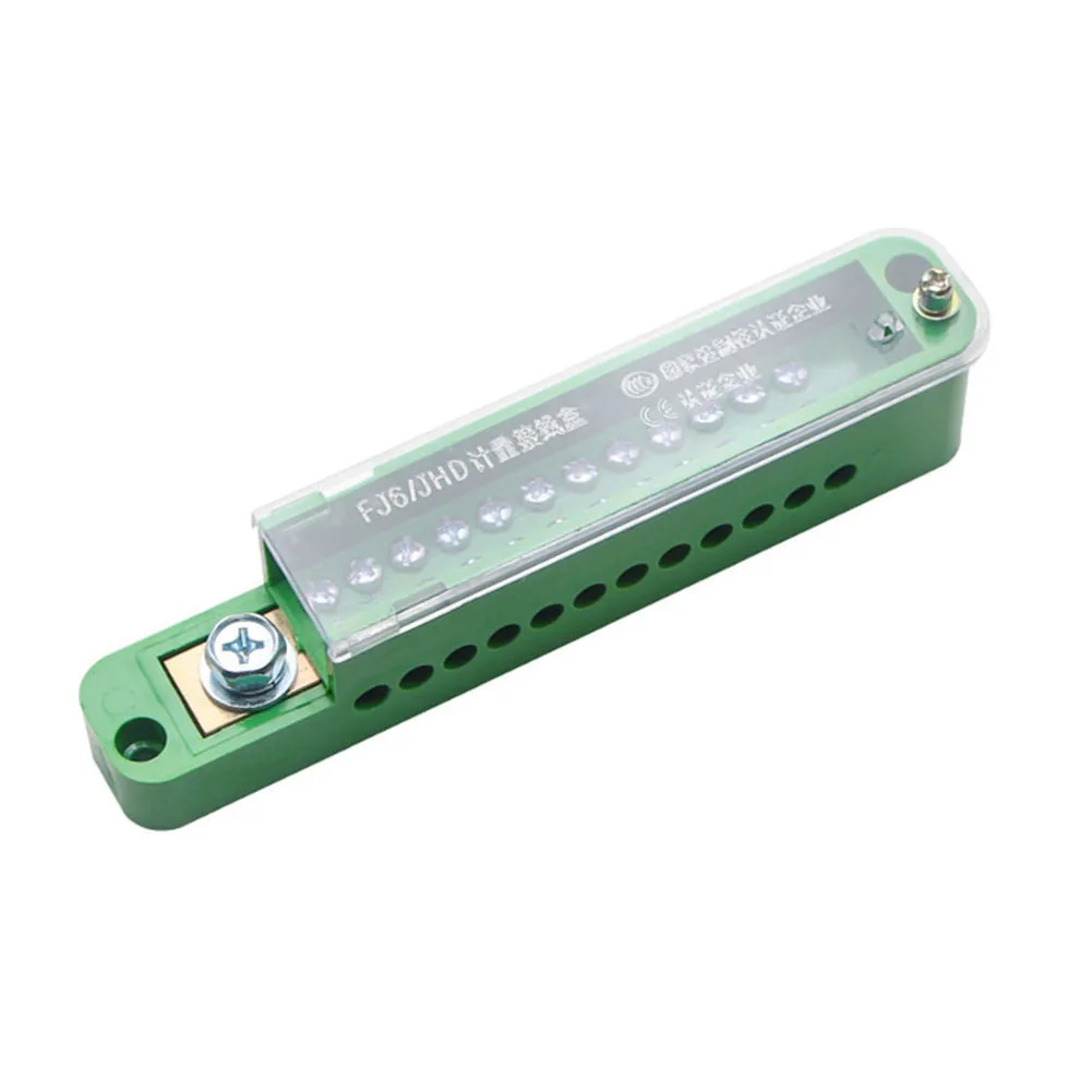

100% new Unipolar Splitter Junction Box 1 In 12 Out Retardant Metering Cabinet Wire Terminal Block Electrical Accessories