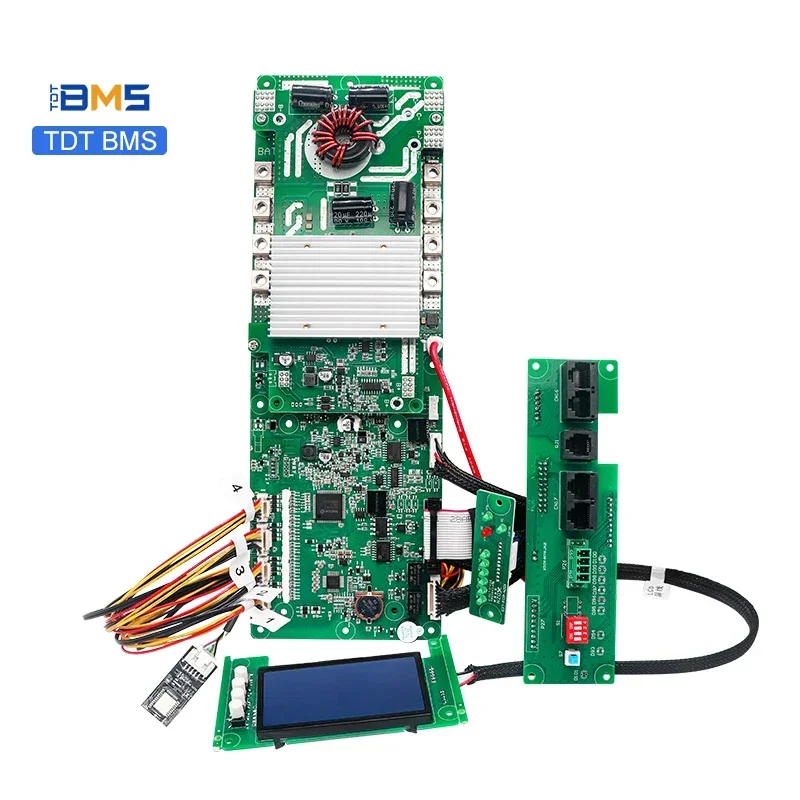 Печатные платы TDT-Smart BMS система солнечной энергии батарея Smart LiFePO4 8S 24V 48V 16s 100A