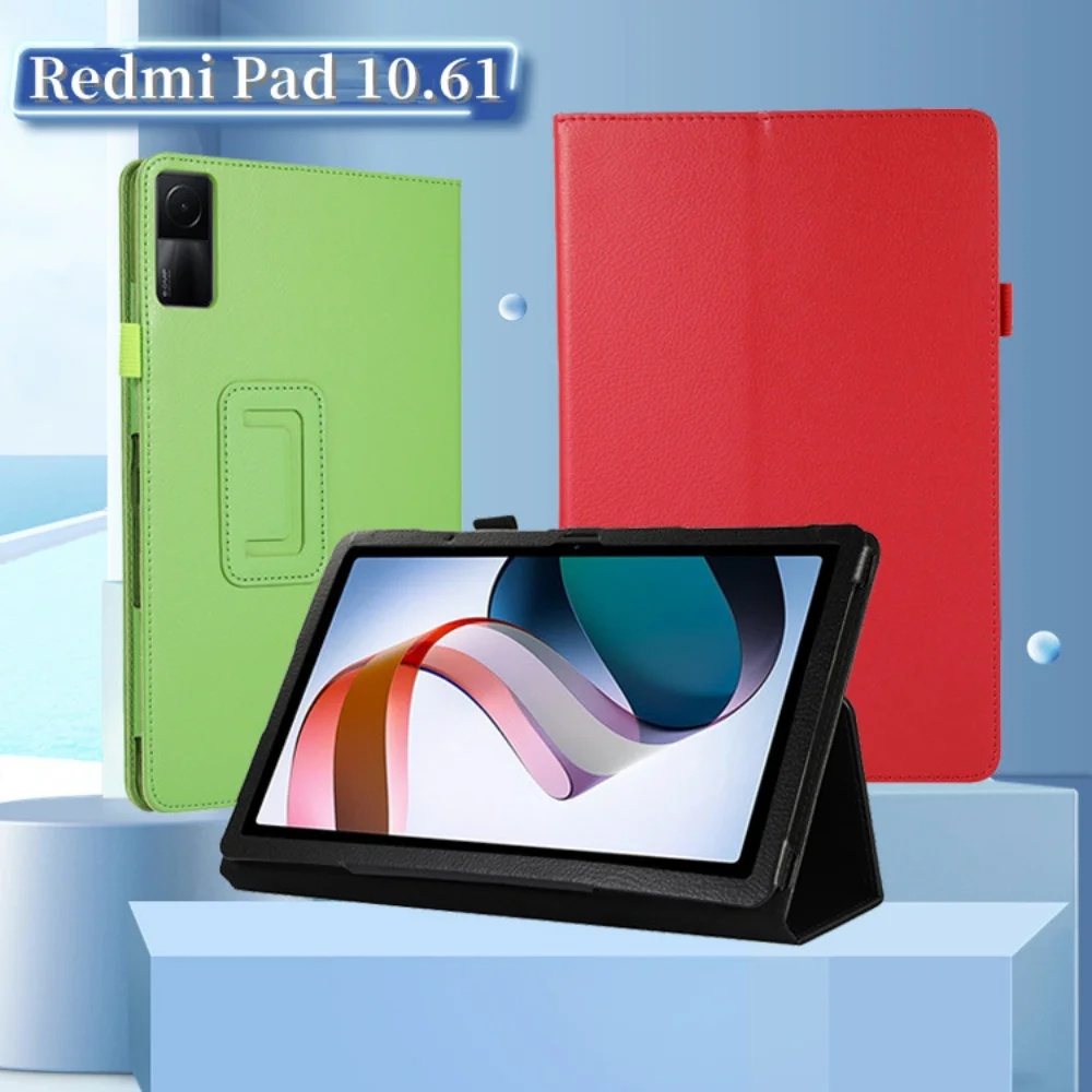 For Xiaomi Redmi Pad 10.61 Mi Pad 5 Pro/Mi Pad 5 Soft Flip PU Leather Cover Funda for Mipad 5 Pro Mipad 5 11'' Tablet Stand Case