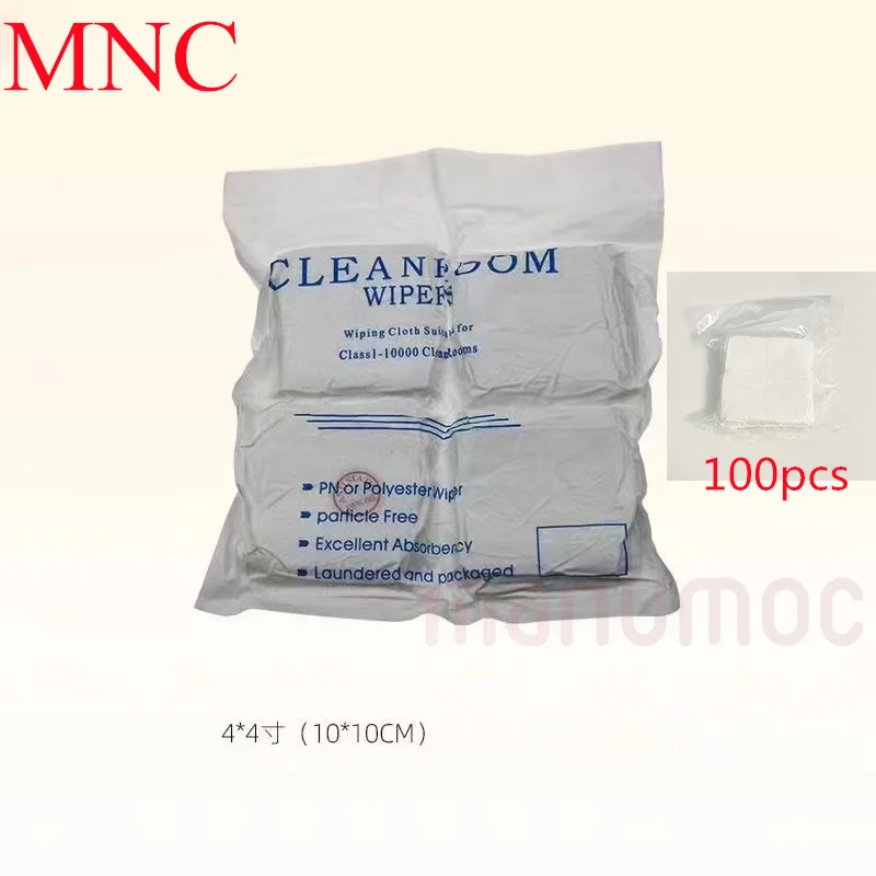 

100pcs/Bag Cleanroom Wipers Non Dust Cloth For iPhone Samsung Phone Repair