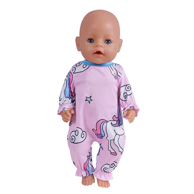 43cm Doll Clothes 18 Inch Flamingo American Girl For Fit Bjd 1/4 Baby Newborn Birthday Festiival Gifts |