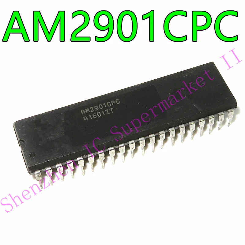 

Новый и оригинальный четырехбитный биполярный микропроцессор AM2901CPC DIP40