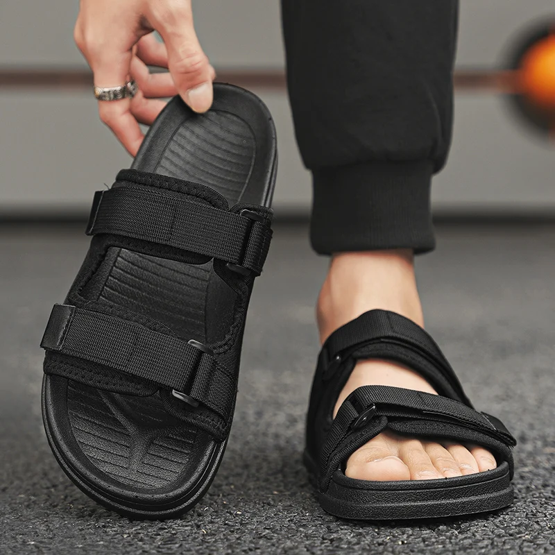 Шлепанцы из ЭВА для мужчин и женщин летние пляжные сандалии повседневная обувь