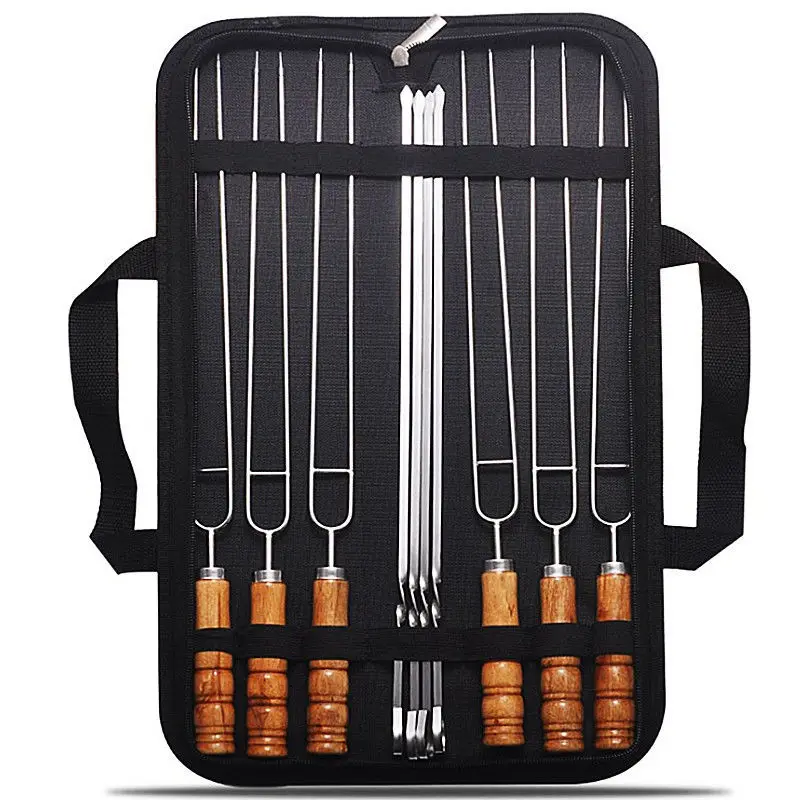 Вилка для гриля и барбекю на открытом воздухе шпажки из ягненка набор куриных