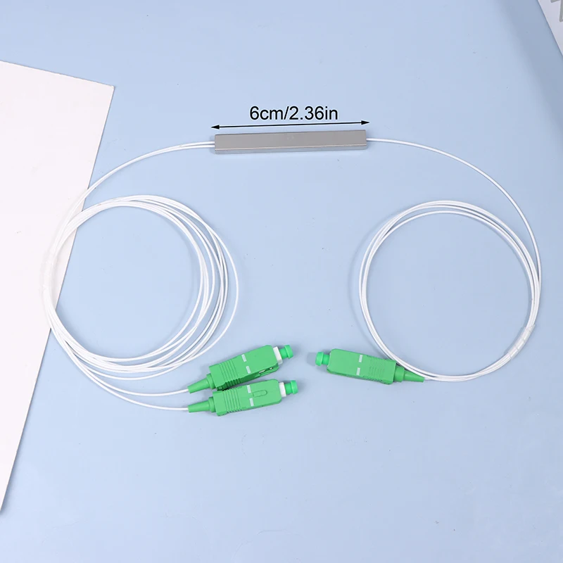 Волоконно-оптический разветвитель ПЛК 1x2 SC/APC SC/UPC Мини-безблокировочный разъем 1*2