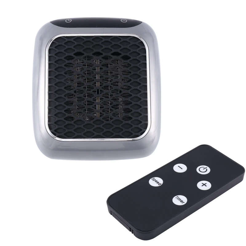 

Small Space Heater Saving Wall Outlet Heater Room Heating Stove Warm Fan US Plug Green