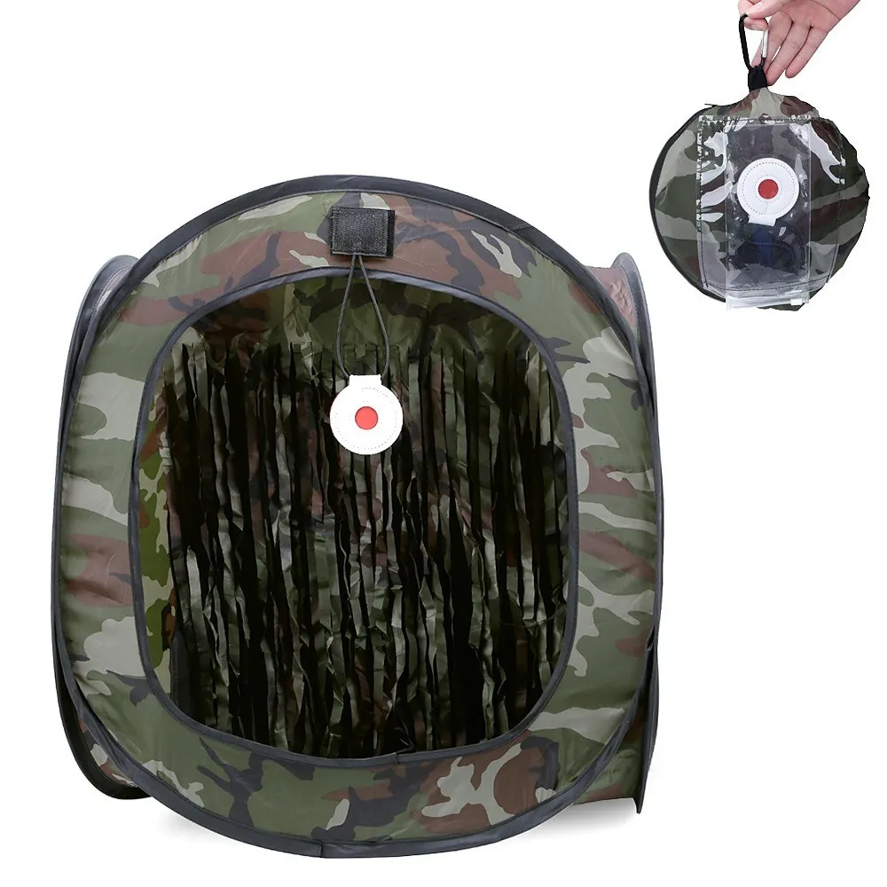 

Reusable Auto Pop-up Shooting Target Tent Foldable Pellet Target Holder Case
