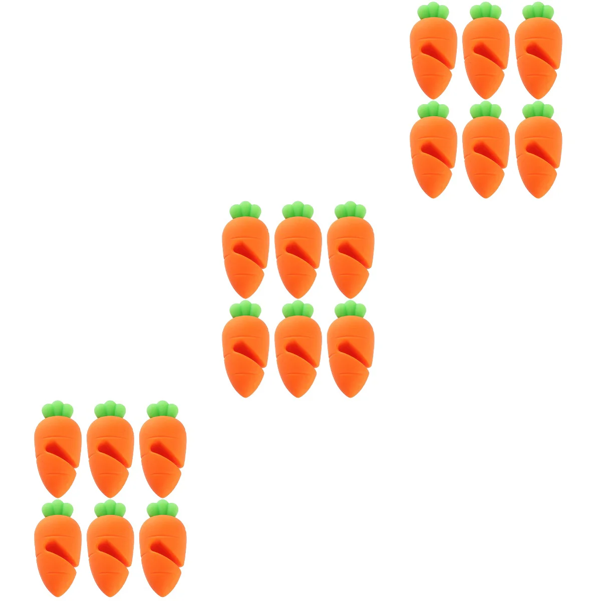 

18 pcs Lid Lifter Lid Cover Spill Lovely Carrot Boil Lifters Silicone Spill-proof Lifters Boil Over Spill Stopper