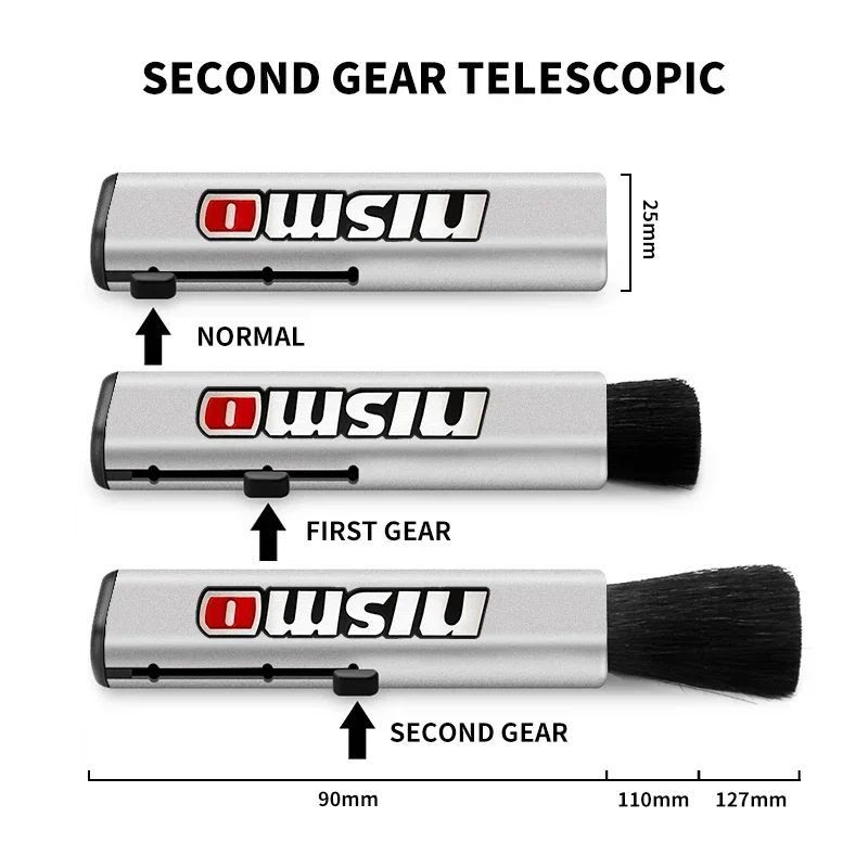 Автомобильная выдвижная щетка для чистки Nissan Nismo Logo Qashqai J11 J12 Teana Altima Ariya Juke Murano Micra