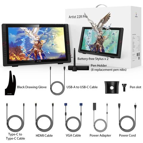 XP-Pen Artist 22R Pro Графический планшет