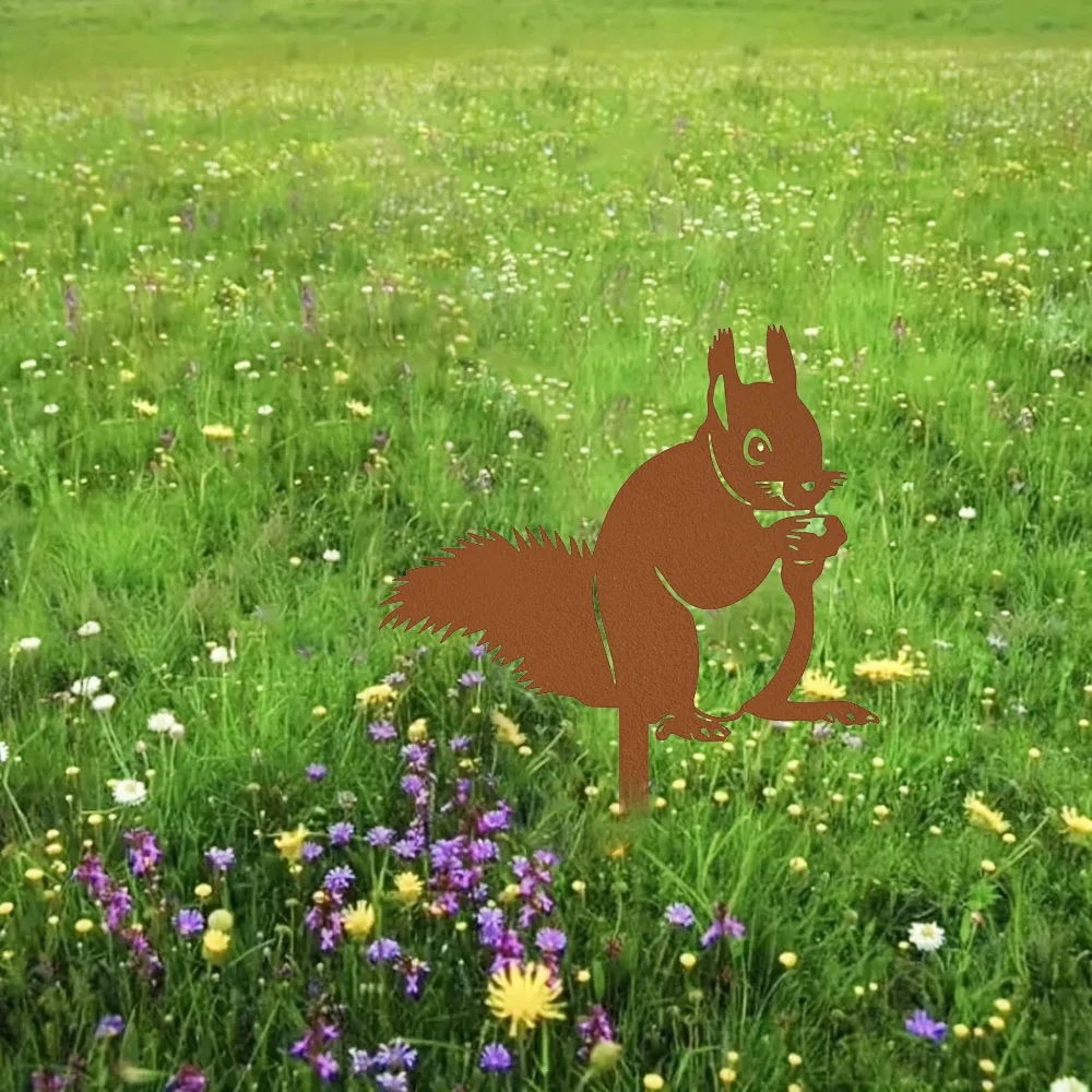 Очаровательный садовый декор из кованого железа — добавление с подвеской в виде