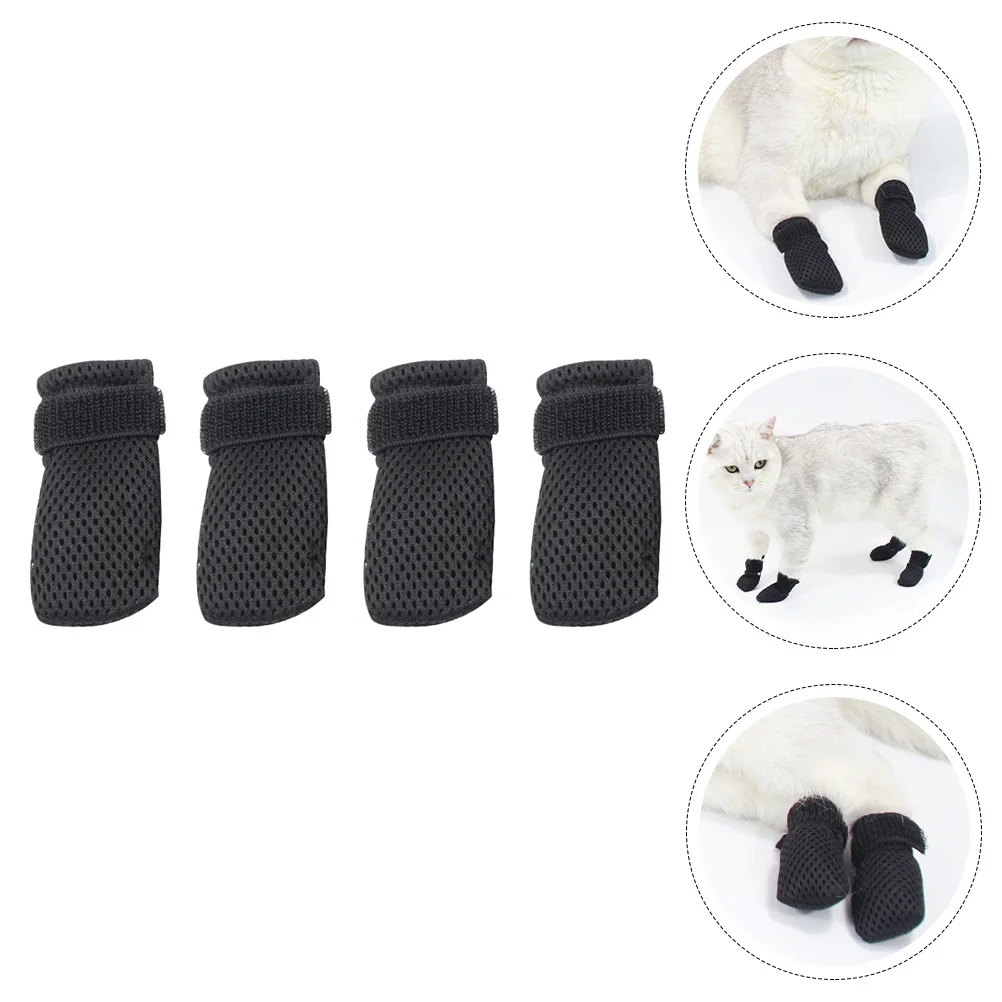 

Cat Shoes Cats Claw Covers Caps Paw Scratch Socks Booties Anti Dog Protector Kitten Grooming Boots Mittens Dogs Scratching Nail