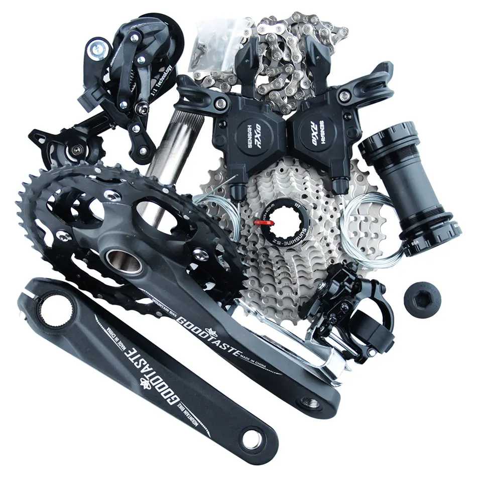 

DIY Sensah 30 Speed Transmission Kit 10S 20 Mountain Bike M6000 Accessories Rear Dial M610 Tooth Plate Bicycle Derailleur