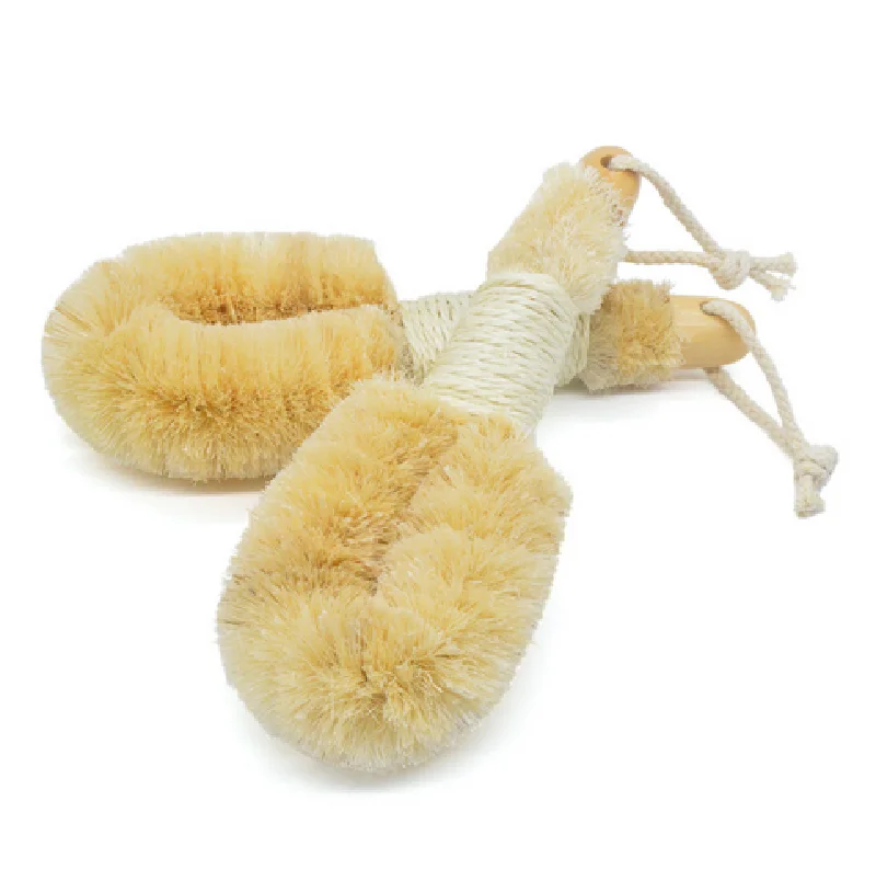 

1 шт., Массажная щетка из натурального волокна для улучшения кровообращения