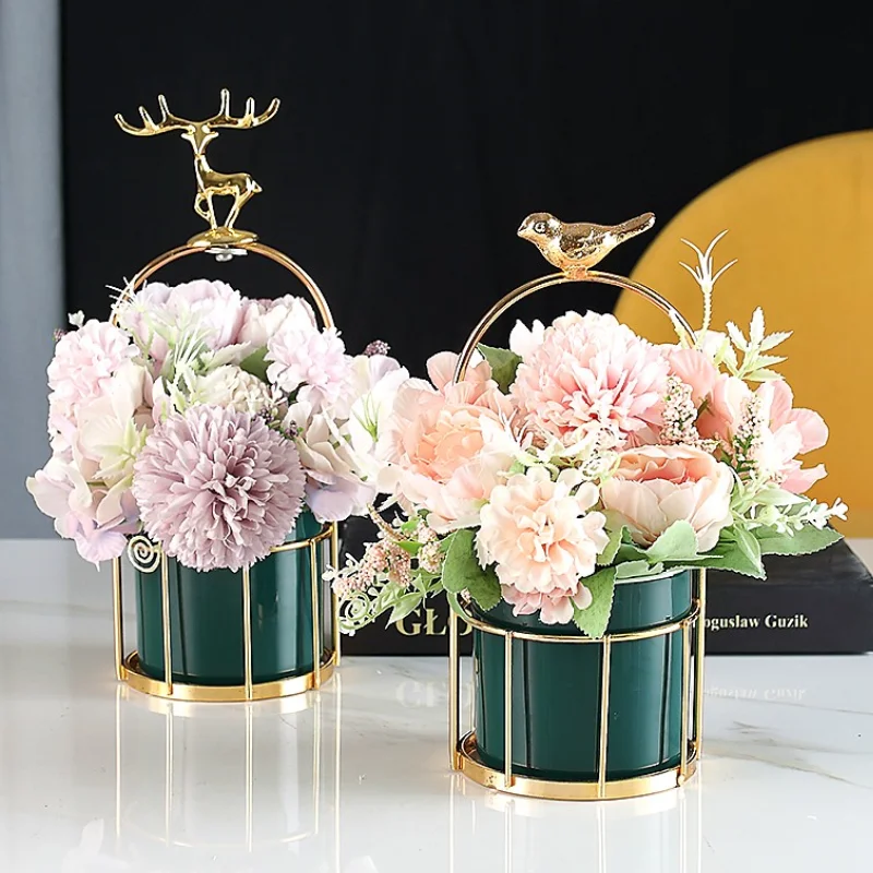 

Creative Modern Vase European , Home Office Restaurant Bar Decoration Crafts, Christmas Wedding Decoration Gifts