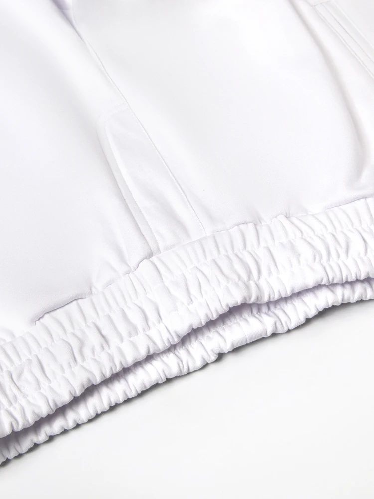 BOSIDENG летние брюки женские повседневные белые спортивные свободная одежда