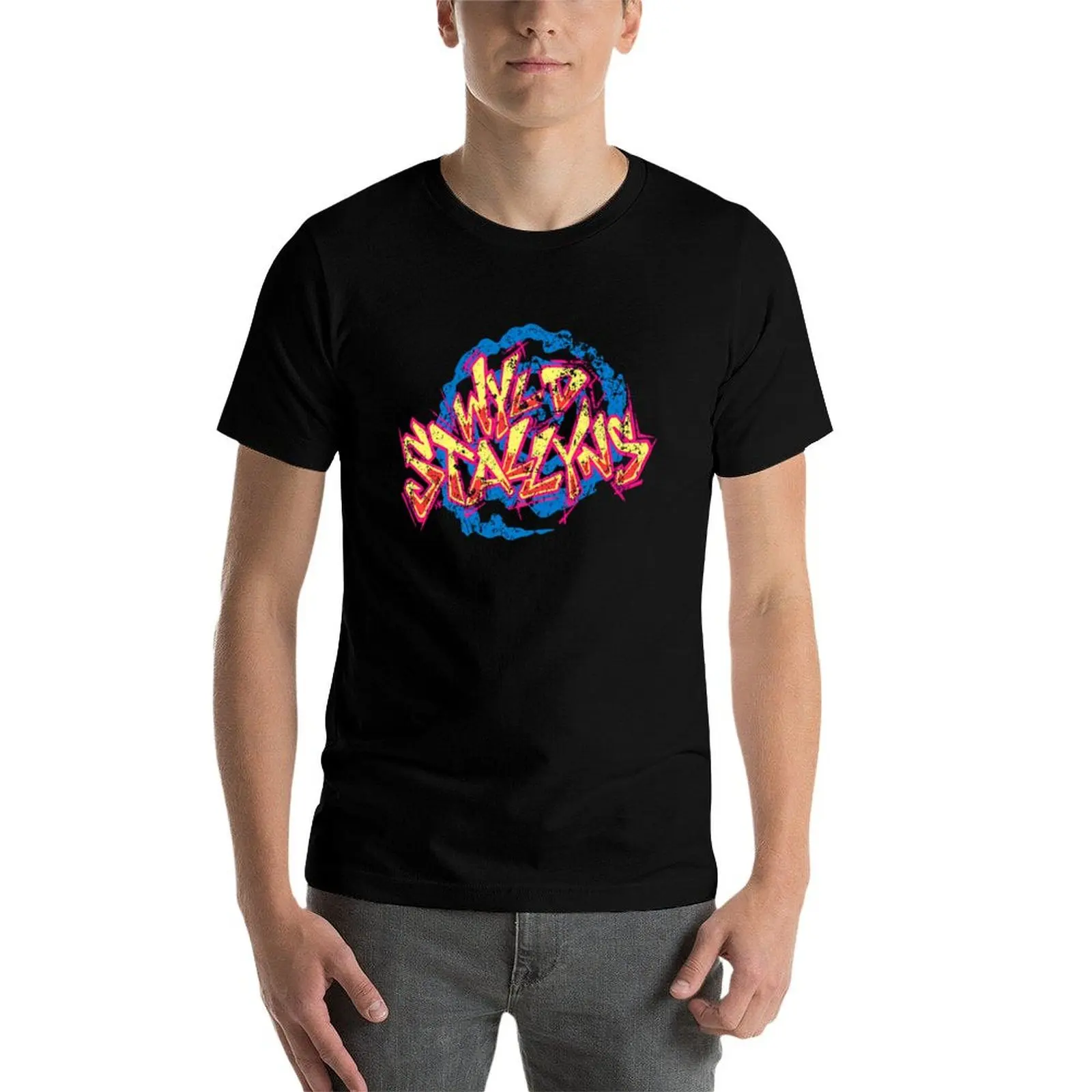 Фото Футболка с логотипом Wyld S.t.a.l.l.y.n.s, прочная рабочая футболка №3