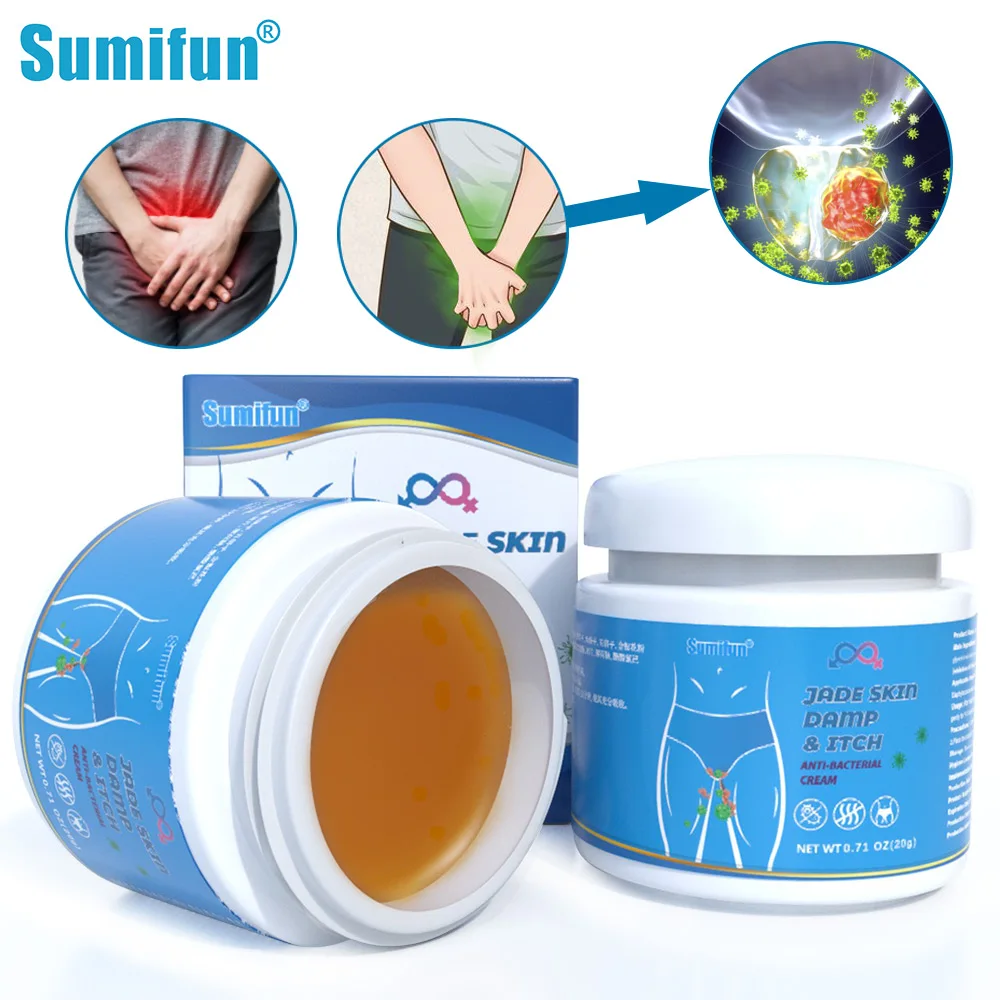 

20g/pcs Sumifun Private Itching Cream Medicine Antibacterial Genital Cleaning Deodorization Men's And Women's Private Parts Care