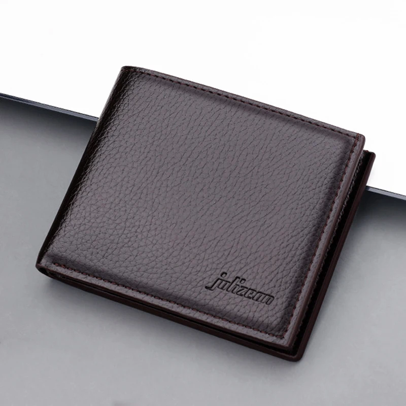 

Trend Men's Short Style Wallets High Quality Fashion Credit Card Holder Male Cross Purse Coin Keeper Wallets