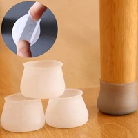 10pcs non slip hook able feet cover floor protector foot protection bottom cover pads table chair leg silicone cap pad furniture