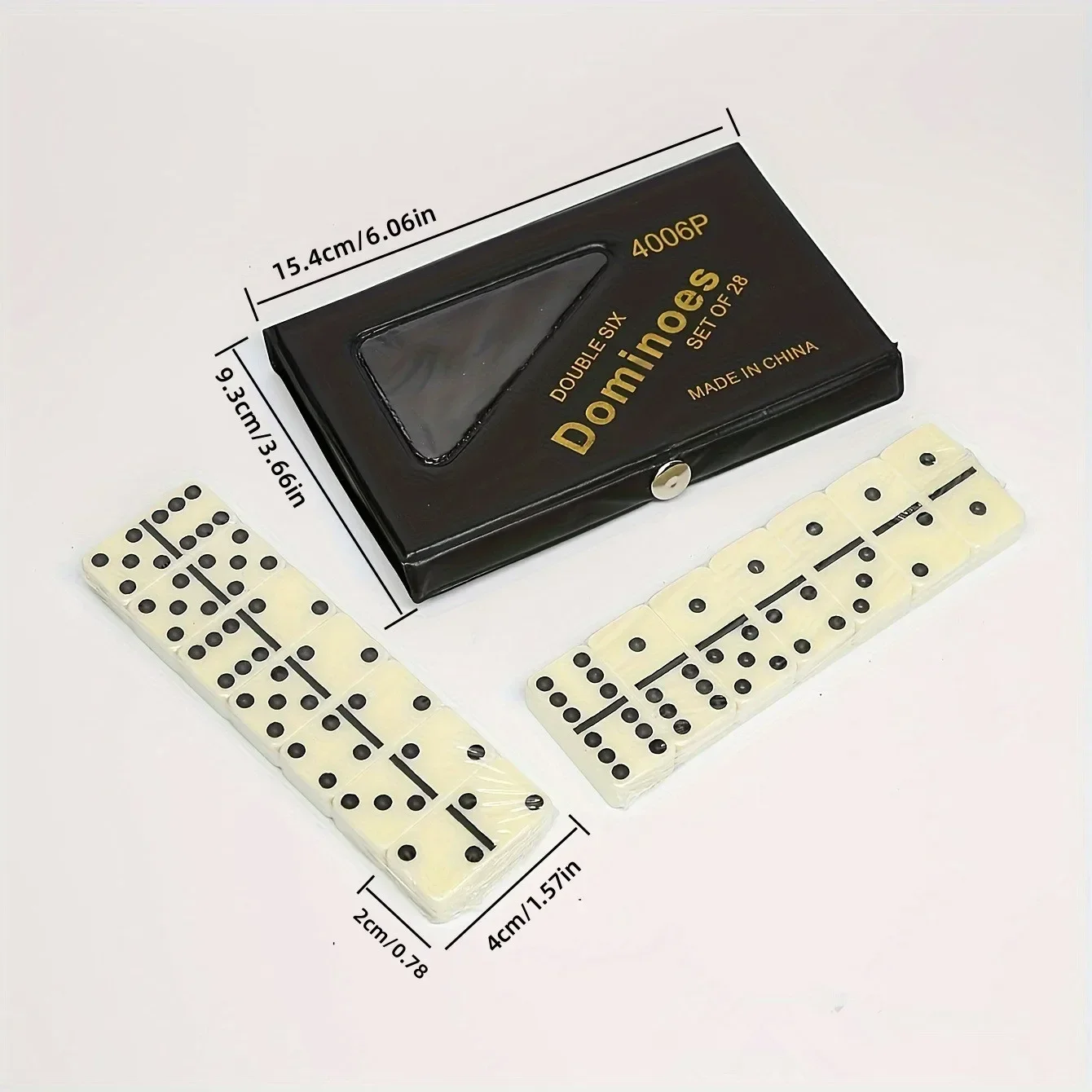 28 шт. набор домино двойное