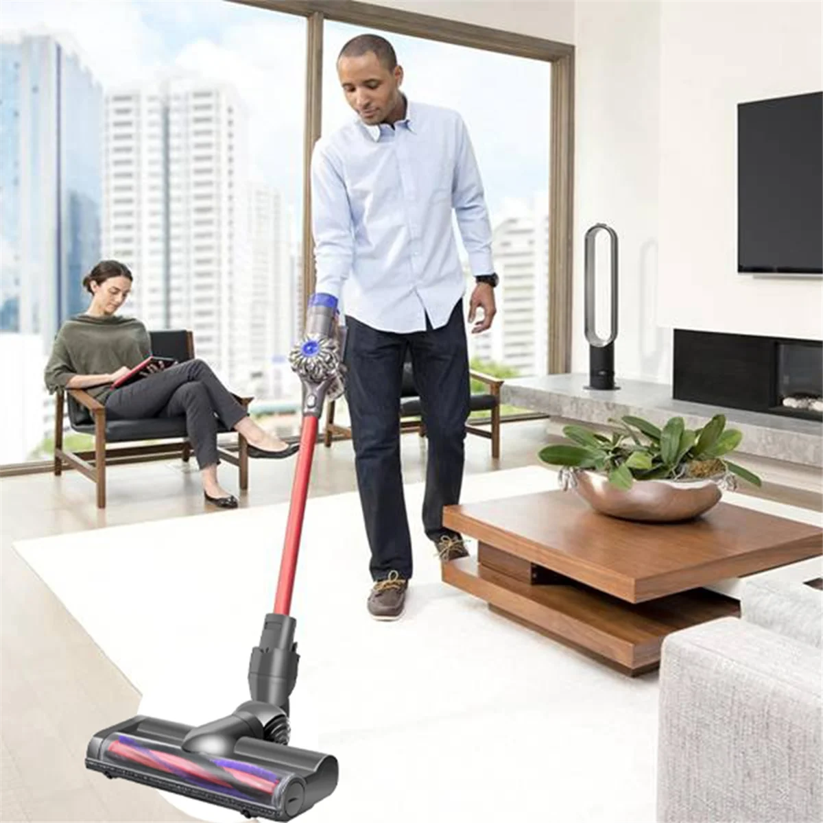 Турбинная щетка для Dyson V6 DC58 DC59 DC62 DC72 моторная пылесос с высоким крутящим моментом