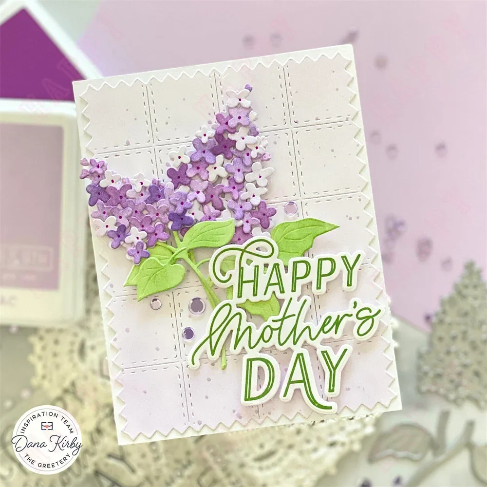 Лилии и ботаники металлическая высечка сделай сам скрапбукинг изготовление