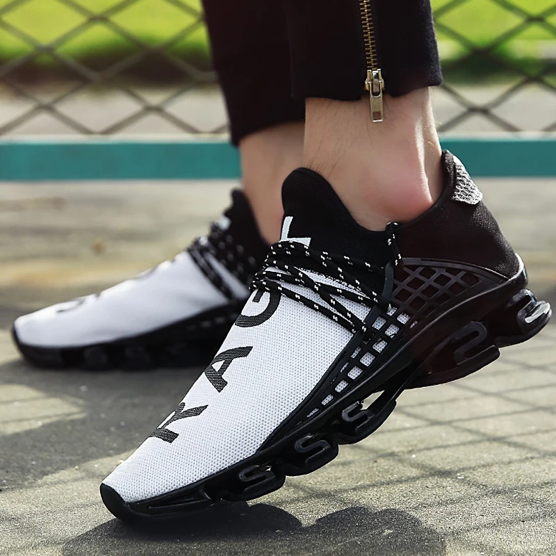 Sneakers Men and Women Walking Shoes Breatahble Comfortable Casual Footwear Lace-up Wear-resisitant