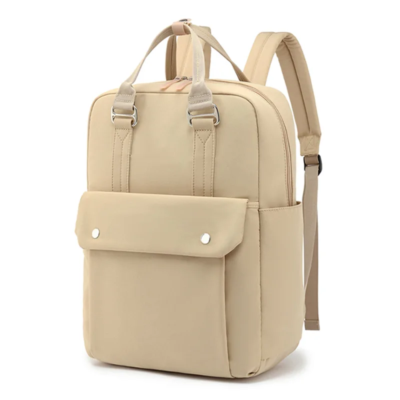 

14 Inch Laptop Backpack Women Oxford Multifunction Back Pack College Student School Bags