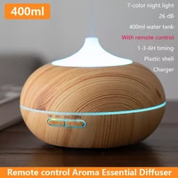 aroma essential oil diffuser mini air 400ml remote control xiomi humidifier ultrasonic mist aromatherapy air purifier led night
