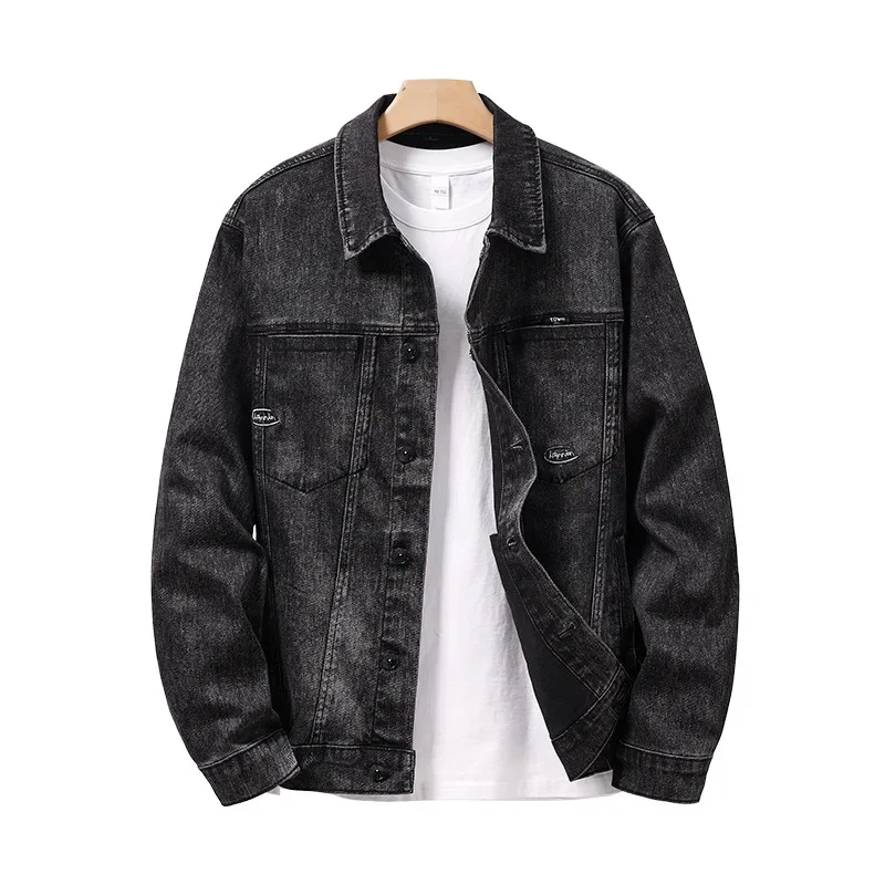 Новое поступление осенне-зимняя черная серая мужская эластичная простая