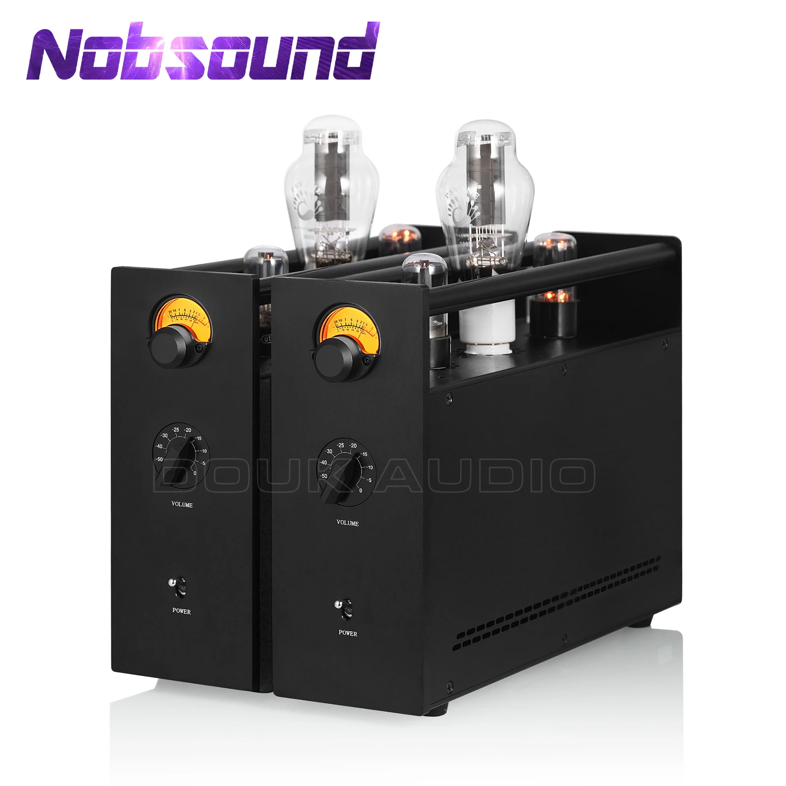 

Nobsound Hi-end Hi-Fi 300B Mono Vacuum Tube Integrated Amplifier Split Class A Stereo Power Amp