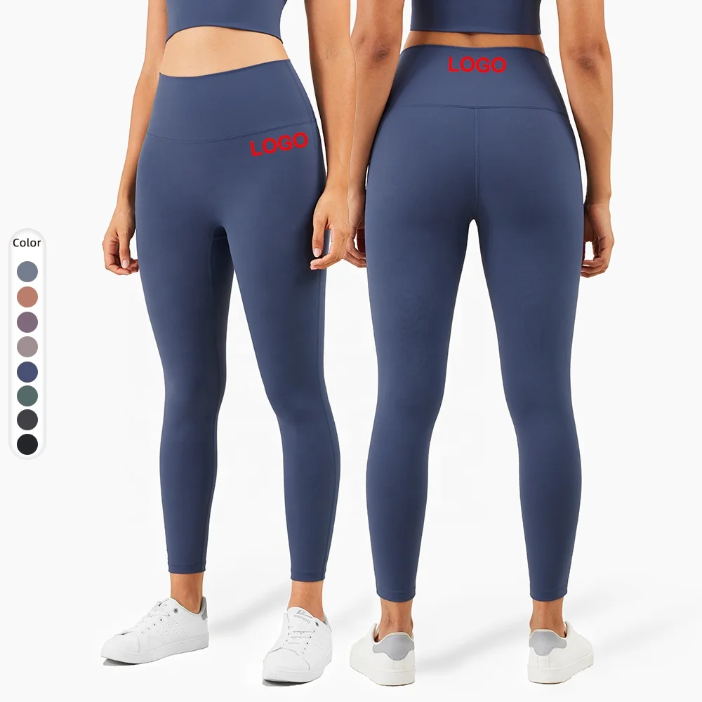 

Drop Shipping High Waist Yoga Compression Leggings For Women Solid Color Gym Pants