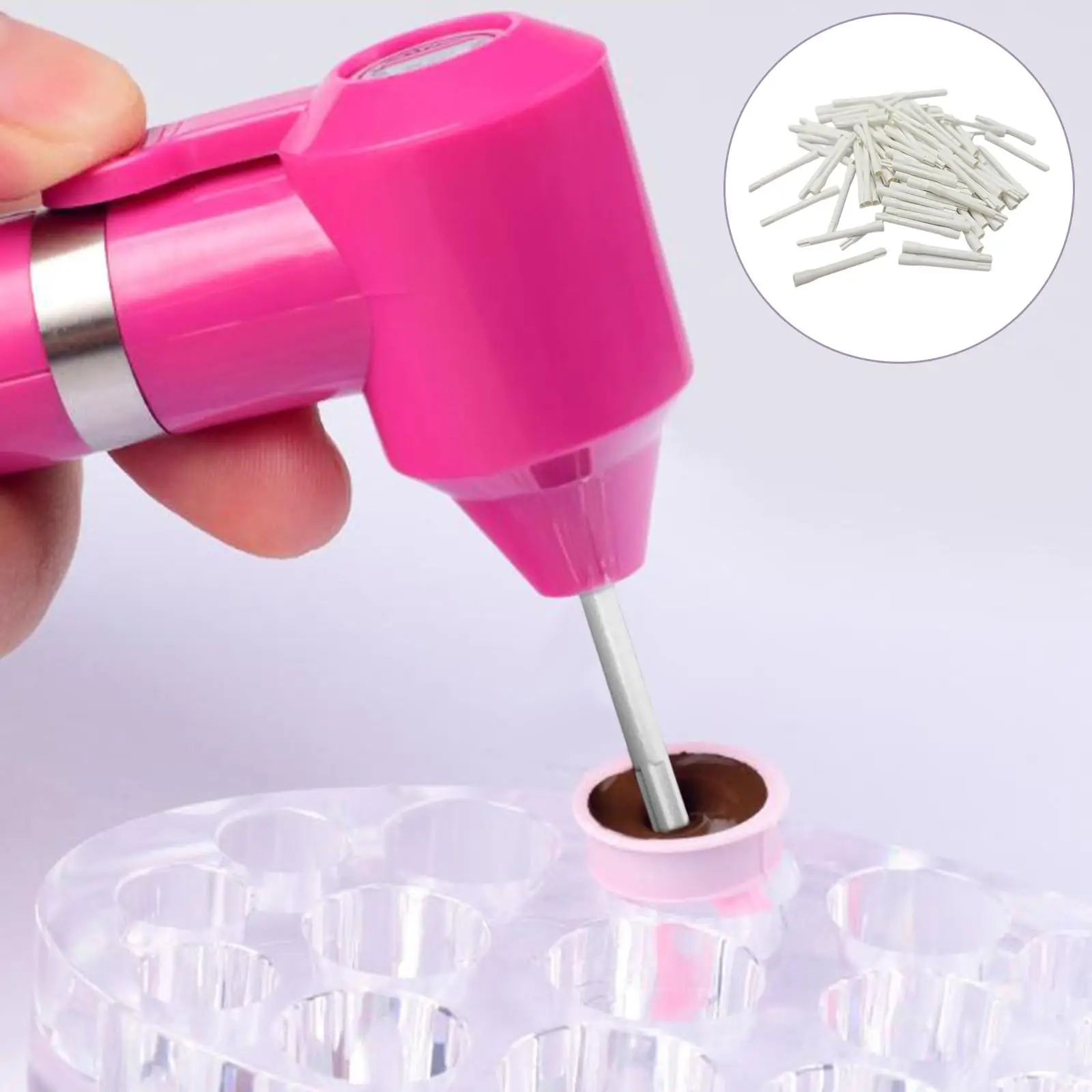 

200Pcs Tattoo Ink Mixing Sticks Pigment Agitators Disposable Pigment Mixer Sticks for Eyebrow Makeup Ink Mixer Plastic Sticks