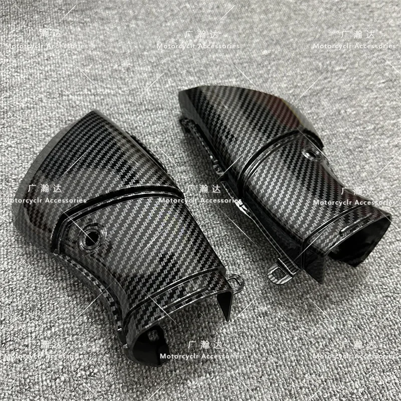 Углеродное волокно задняя ОЗУ воздухозаборная трубка крышка воздуховода